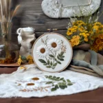 Whispering Daisies Floral DIY Embroidery Digital Pattern - Image 2