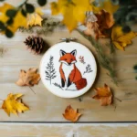 Quiet Fox Hand Embroidery Pattern PDF Instant Download - Image 2