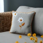 Modern Daisy Embroidery DIY Pattern Instant Download - Image 4