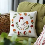 DIY Farmyard Friend Chicken Embroidery Pattern - Image 5
