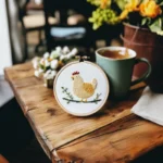 Charming Chicken on a Vine DIY Embroidery Pattern PDF - Image 2