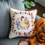 Sunshine Rooster Digital Hand Embroidery Pattern - Image 4