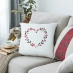 Winter's Heart Vine Hand Embroidery Pattern - Image 3