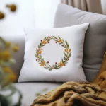 Forest Calm Wreath Digital Embroidery PDF - Image 3