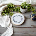 Modern Heart DIY Embroidery Pattern Instant Download - Image 2