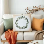 Tranquil Olive Wreath Digital Embroidery Pattern - Image 2