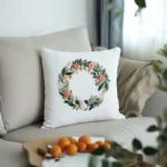 DIY Forest Rose Wreath Hand Embroidery PDF - Image 4