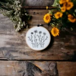 Wild Grass Silhouette Hand Embroidery Pattern PDF - Image 2