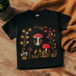 Little Protector Fungi Printable Embroidery Design - Image 4