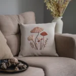 Modern Rustic Fungi Family Printable Embroidery Design - Image 3